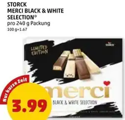 PENNY Storck merci black & white selection Angebot