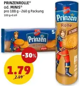 PENNY Prinzenrolle od. minis Angebot