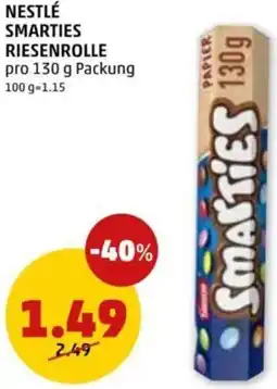 PENNY Nestlé smarties riesenrolle Angebot