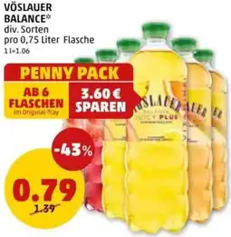 PENNY Vöslauer balance Angebot