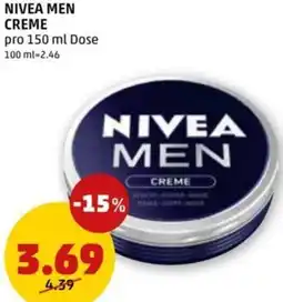 PENNY Nivea men creme Angebot