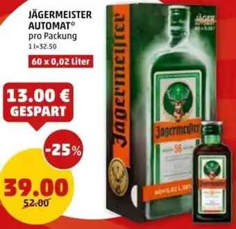 PENNY Jägermeister automat Angebot