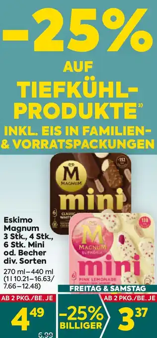 Billa Eskimo Magnum Angebot