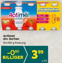 Billa Actimel Angebot