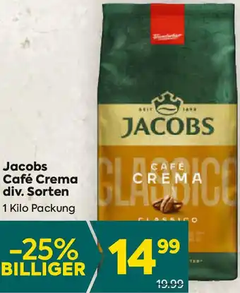 Billa Jacobs Café Crema Angebot
