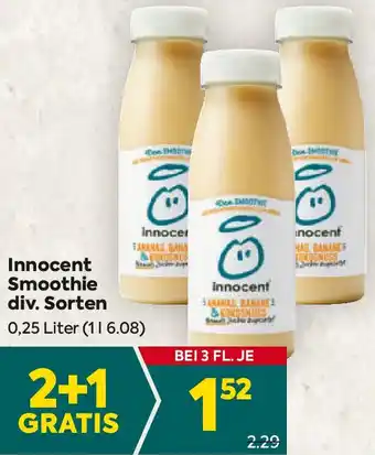 Billa Innocent smoothie Angebot
