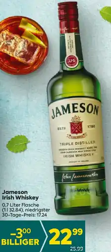 Billa Jameson irish whiskey Angebot
