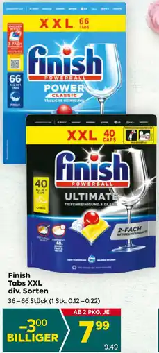 Billa Finish tabs xxl Angebot