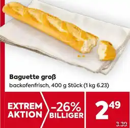 Billa Baguette groß Angebot