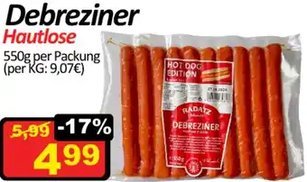 Wurstico Debreziner Angebot