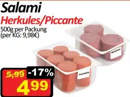 Wurstico Salami Herkules/Piccante Angebot
