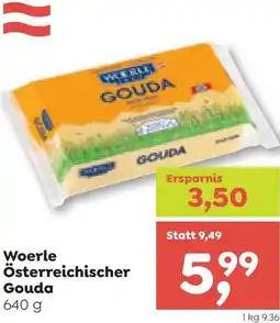ADEG Woerle österreichischer gouda Angebot