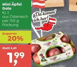 ADEG Mini äpfel gala Angebot