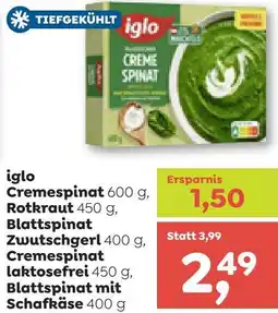 ADEG iglo Cremespinat Angebot