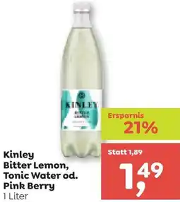 ADEG Kinley bitter lemon, tonic water od. pink berry Angebot