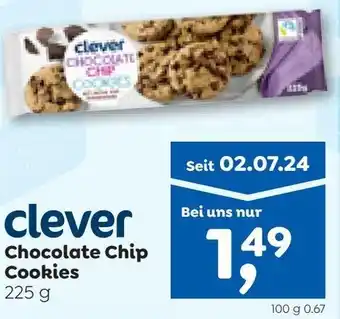 ADEG Clever chocolate chip cookies Angebot