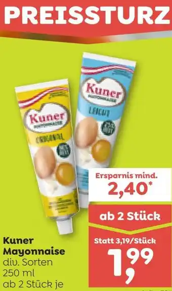 ADEG Kuner Mayonnaise Angebot