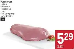 Metro Putenbrust Angebot