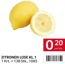Transgourmet Zitronen lose kl.1 Angebot