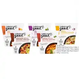 Sutterlüty simply good Chinese Style Sweet & Sour, Indian Style Butter Chicken oder Chicken Tikka, Japanese Style Chicken Teriyaki oder Angebot