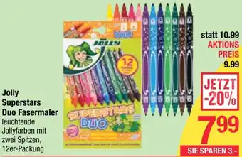 Maximarkt Jolly superstars duo fasermaler Angebot