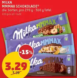 PENNY Milka mmmax schokolade Angebot
