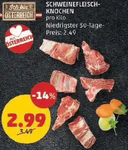 PENNY Schweinefleisch- knochen Angebot