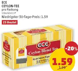 PENNY Ece ceylon-tee Angebot