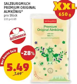 PENNY Salzburgmilch premium original almkönig Angebot