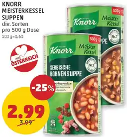 PENNY Knorr meisterkessel suppen Angebot