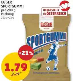 PENNY Egger sportgummi Angebot