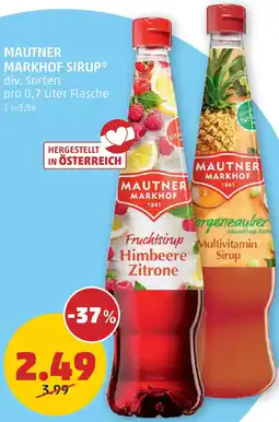 PENNY Mautner markhof sirup Angebot