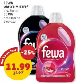 PENNY Fewa waschmittel Angebot