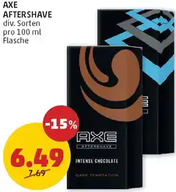 PENNY Axe aftershave Angebot