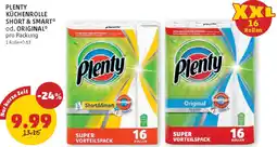 PENNY Plenty küchenrolle short & smart od. original Angebot