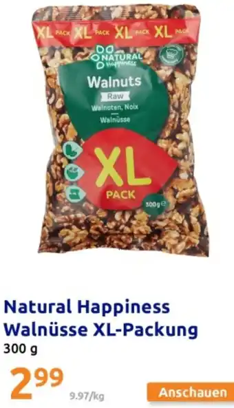 Action Natural happiness walnüsse xl-packung Angebot