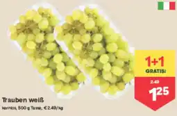 MPreis Trauben weiß Angebot