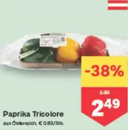 MPreis Paprika tricolore Angebot