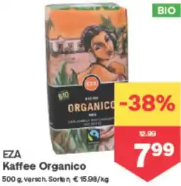 MPreis Eza kaffee organico Angebot