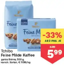 MPreis Tchibo Feine Milde Kaffee Angebot