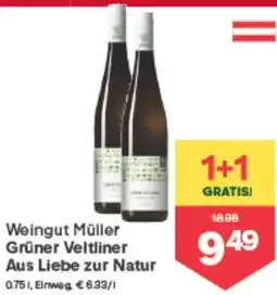 MPreis Weingut müller grüner veltliner aus liebe zur natur Angebot