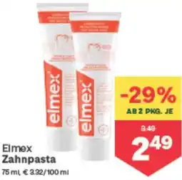 MPreis Elmex zahnpasta Angebot