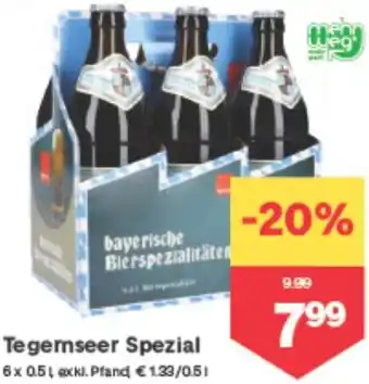 MPreis Tegernseer spezial Angebot