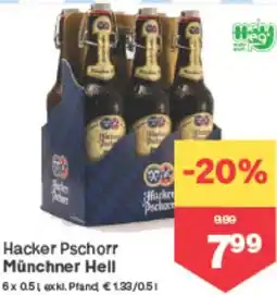 MPreis Hacker pschorr münchner hell Angebot