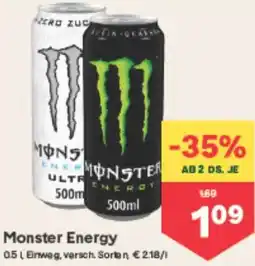 MPreis Monster energy Angebot