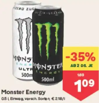 MPreis Monster energy Angebot