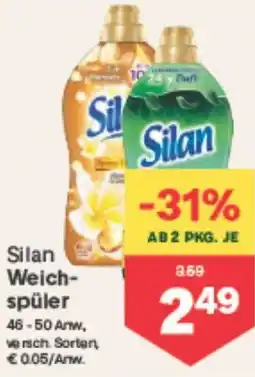 MPreis Silan Weich- spüler Angebot