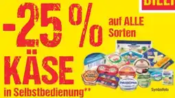 Maximarkt auf ALLE Sorten KÄSE in Selbstbedienung Angebot