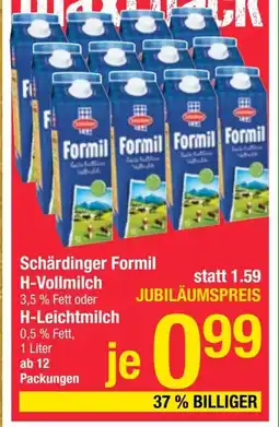 Maximarkt Schärdinger Formil H-Vollmilch, H-Leichtmilch Angebot