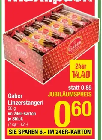 Maximarkt Gaber Linzerstangerl Angebot